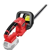 Tronyan Hedge Trimmer Compatible with Milwaukee 18V Battery (Tool Only), Cordless Hedge Trimmer with 1600RPM Brushless Motor, 22 Inches Blade with 3/5'' Cutting Capacity (No Battery)