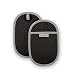 Produktbild KitchenAid Asteroid Topflappen, 2er-Pack, Schwarz, 16,5 x 25,4 cm