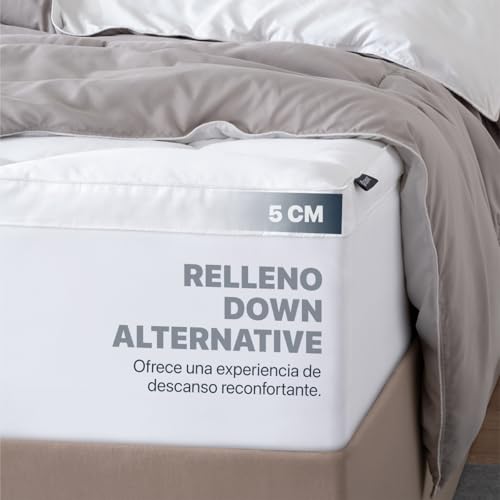 La Mejor Selección de Cubrecolchones de plumas disponible en línea. 30 Imagen adicional