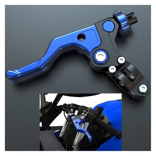 Palanca de embrague ajustable verde para dominar rutas de enduro en Yamaha YZ125X y YZ250 3