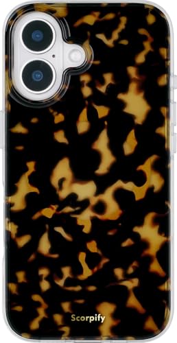 Coque magnétique iPhone 16 Plus antichoc et jolie coque marron