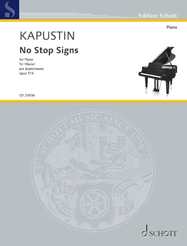 No Stop Signs: op. 114. piano. (French, English and German Edition)
