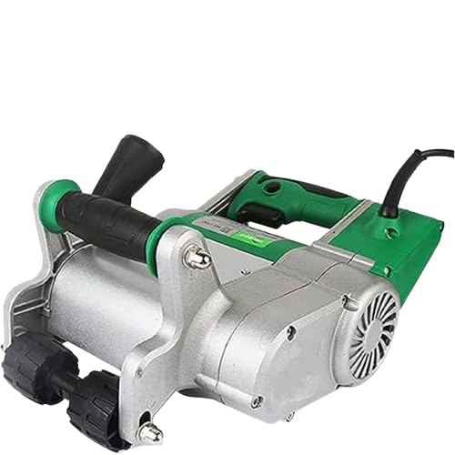 Chaser eléctrico de pared con cuchillas dobles para corte de cemento, arena y ranura de ladrillo, incluye funda de transporte
