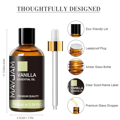 MAYJAM Vanille Ätherisches Öle für Diffusor 100ML – Bild 3