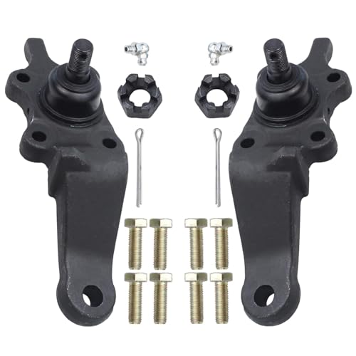 Image of Detroit Axle - Front End Control Arms Kit for Toyota 1996-2002 4Runner 2 Lower Control Arms Assembly 2 Outer Tie Rod Ends 2 Sway Bars 2 Lower Ball Joints 1997 19998 1999 2000 2001 Replacement
