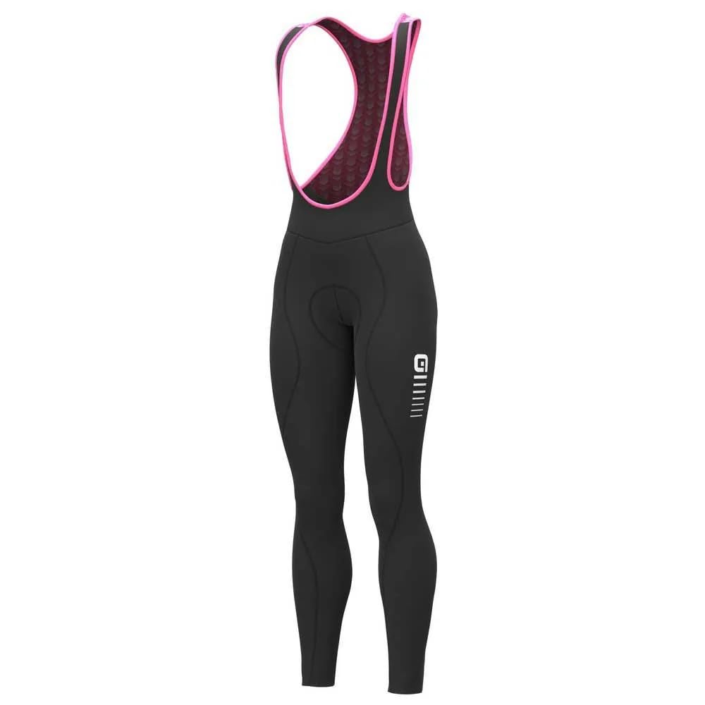 Alé Cycling Solid Essential 2021 - Salopette da donna, colore: Nero
