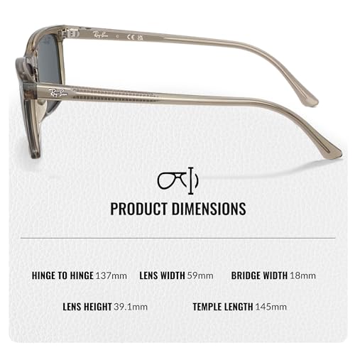 Ray-Ban RB4435 Rectangle Shaped Sunglasses for Men & Women with Official RAYBAN Eyewear Kit4