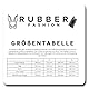 Rubberfashion Slip Latex Damen Panty Schritt offen - extra Dicke Rubber Pants Hose - Latexslip Latexhose für Frauen schwarz 0.8mm M