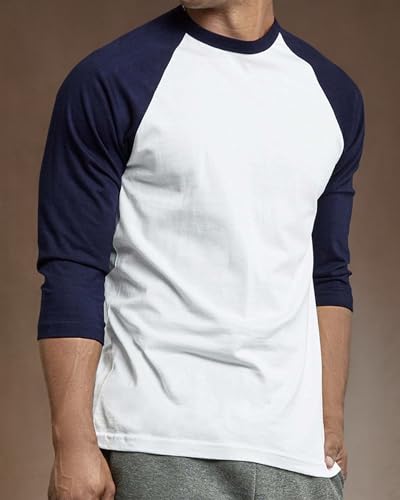 Men's Raglan Baseball Tee Shirt - Casual T-Shirts4