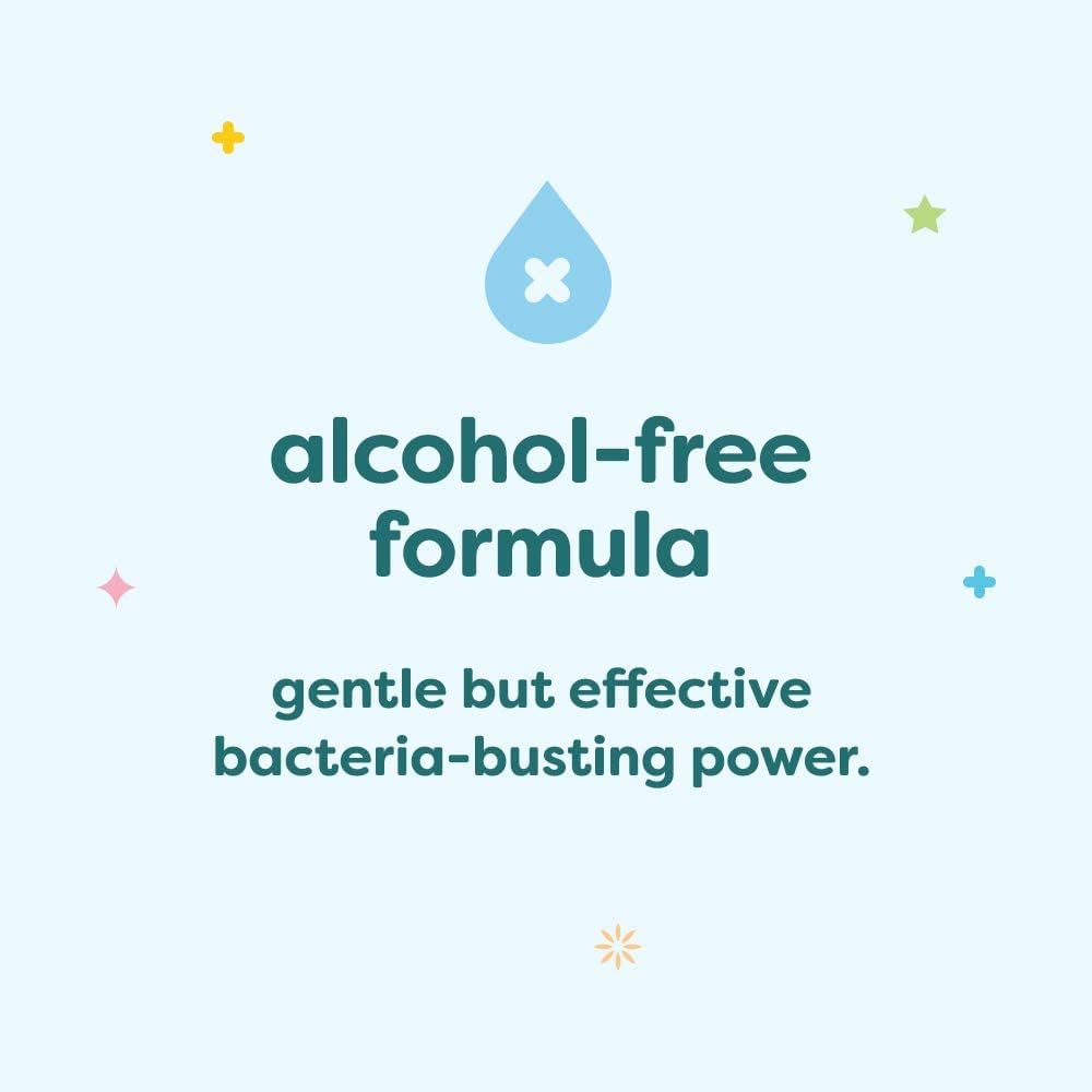 Babyganics Alcohol-Free Hand Sanitizer Wipes, Mandarin, 20 ct, 4 Pack, Packaging May Vary : Health & Household