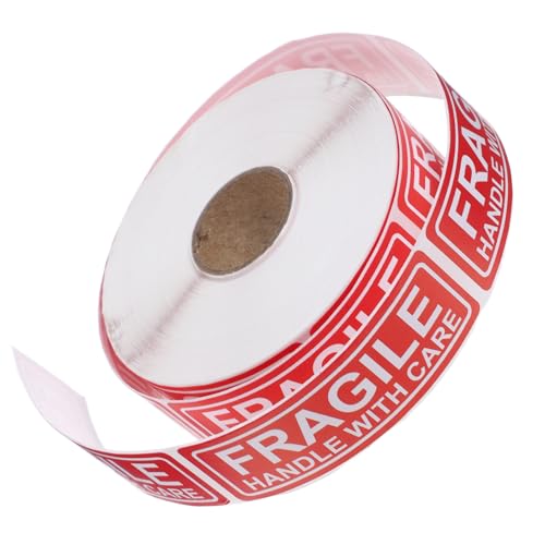 ROMISBABA Handle Care Fragile Stickers Pack Small Business Shipping Supplies Adhesive Labels