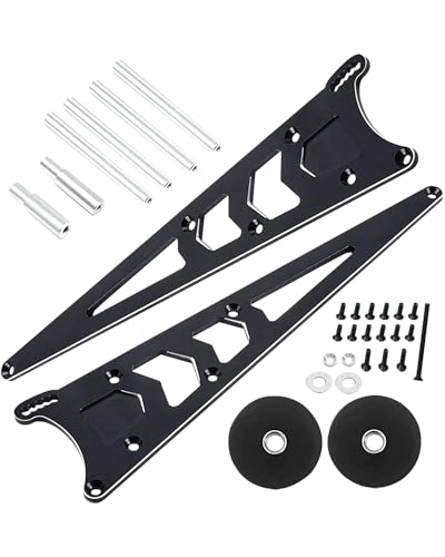 Kit barre de roues Traxxas Slash 2WD en aluminium pour vos sessions de run et sauts en extérieur