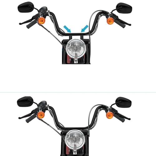 Riser de guidon 30 mm pour roadster MT09 et R1200GS idéal pour le road trip - 3