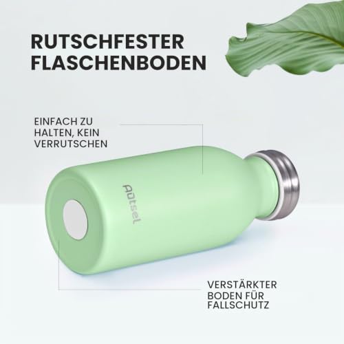 Trinkflasche Thermo Edelstahl 350ml, für heiße und kalte Getränke – Ansicht 4
