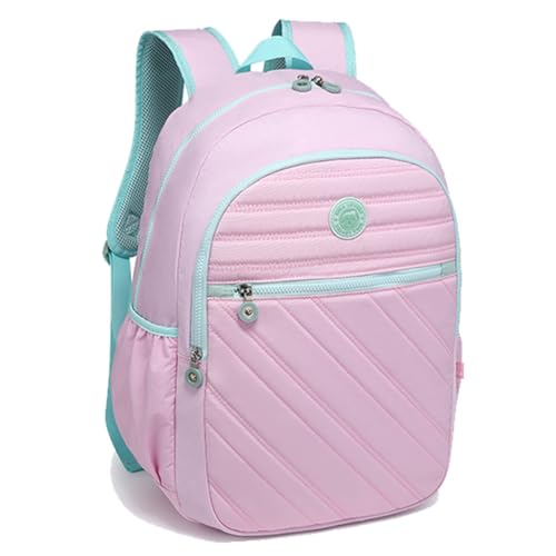 Mochila Feminina Kika Costa Chaveiro Menina Juvenil Adulta (Rosa)