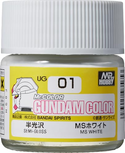 UG01 MS White 10ml Bottle, GSI Gundam Color