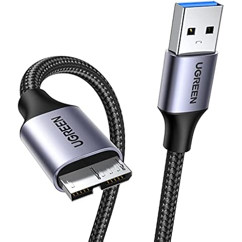 Cable Micro B USB 3.0 para Disco Duro Externo de UGREEN Cover