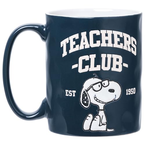 Mug cerámico 17 oz con diseño Peanuts Teachers Club miniatura 2