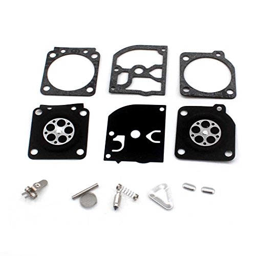 AISEN Kit de réparation de carburateur Membrane Pour Husqvarna 123 223 322 323 325 326 327 123L 323L 325L 326L JONSERED BC2125 GC2125 Remplace 531 00 45-53 / ZAMA RB-69