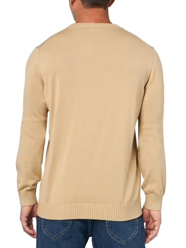 HUGO Men's Center Logo Cotton Knit Sweater2