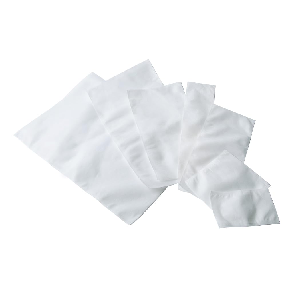 Medicalcorner24 Vliesstoffhüllen für Kalt Warm Kompressen, 13 x 14 cm 100 Stück