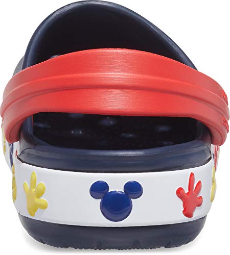 Crocs Kids' Mickey Mouse Light Up Clog | Disney Light Up Shoes, Navy/White, 2 Little Kid #TOP1