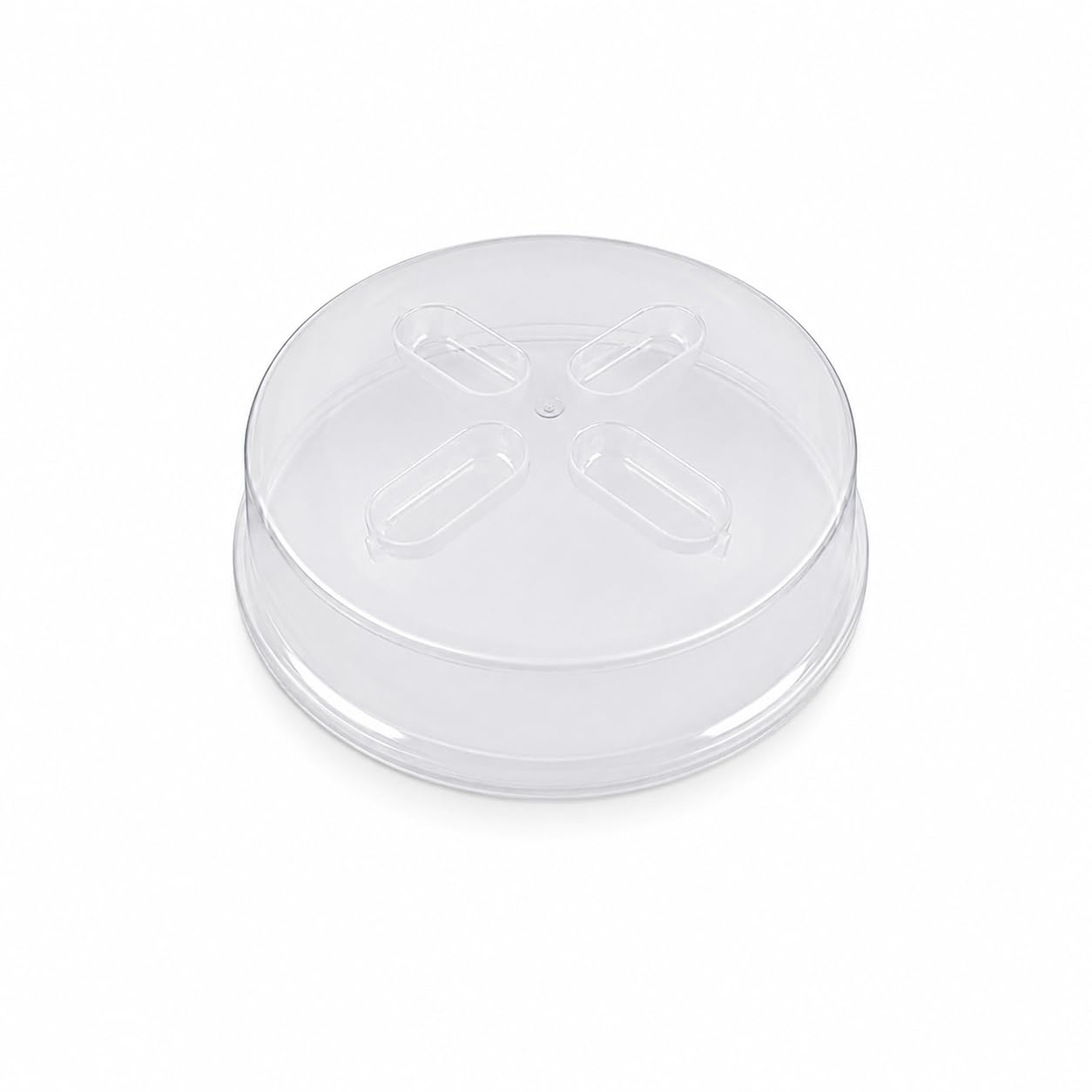 Microwave Plate Cover Microwave Ventilated Covers Clear Microwave Splatter Cover Transparent Plastic Food Covers Dishwasher Safe Prevent Splashes BPA Free Dish Cover Food Plate Kitchen Cooking