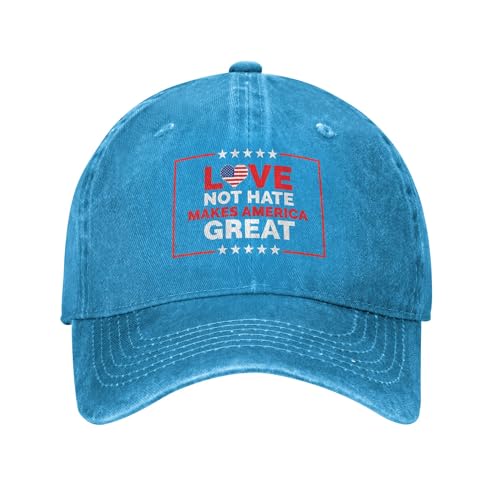 Love Not Hate Hat Stop Hate Social Justice Hats miniatura 1