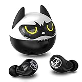 XZC Auriculares inalámbricos para niños Cool Bat Design Bluetooth 5.0 Impermeable Sport Auriculares estéreo con micrófono Incorporado para...