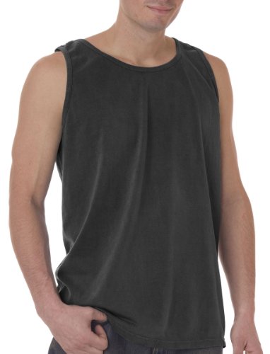 Comfort Colors C9360 Ringspun Garment Dyed Tank. - PEPPER - XL
