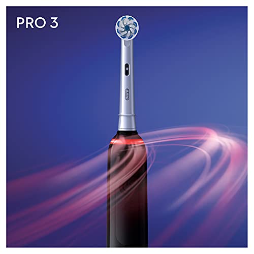 Oral-B Pro 3 3000 Sensitive Clean, Schwarz, 1 stück (1er Pack) – Bild 4