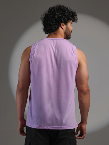 Image of CHKOKKO Sleeveless T Shirts Gym Vest for Men Workout Graphic Printed Premium Cotton Blend Tank Top for Man Running Vest Sando Gym Wear Lightweight Breathable Casual Summer Wear Boys