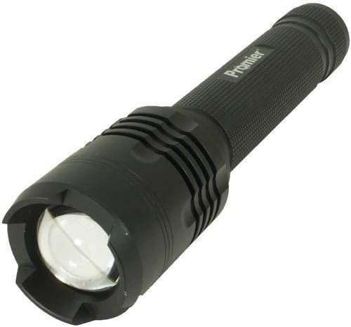 Tactical Flashlight, 1500 Lumen LED Focusing Beam