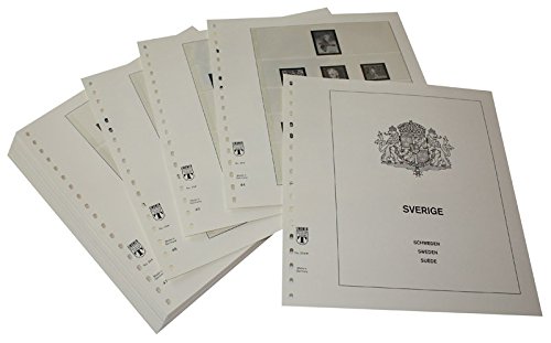 Feuilles pré-imprimées LINDNER Suède 1981-1990 : complétez votre album