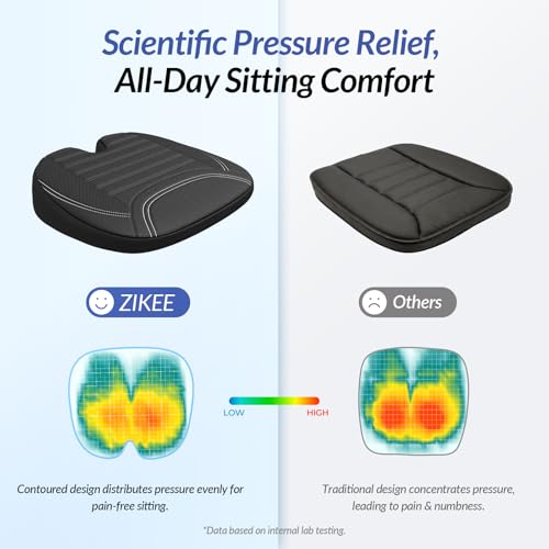 ZIKEE Breathable Wedge Car Cushion