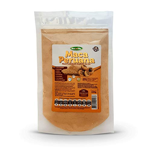 Maca Peruana 100% Pura, Pacote 100g, New Labs Vita