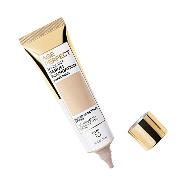 LOreal-Paris-Age-Perfect-Radiant-Serum-Foundation-with-SPF-50-Ivory-1-Ounce L'Oreal Paris Age Perfect Radiant Serum Foundation with SPF 50, Ivory, 1 fl. oz.