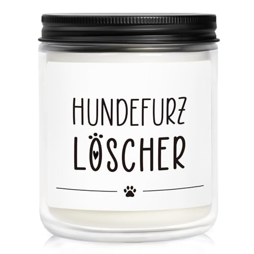 Geschenke für Frauen, Geschenke für Hundebesitzer, Geburtstagsgeschenk für Frauen, Lustiges Geschenk für Frau Freundin Hundeliebhaber Hundemama zum Geburtstag Weihnachten Valentinstag, Duftkerz