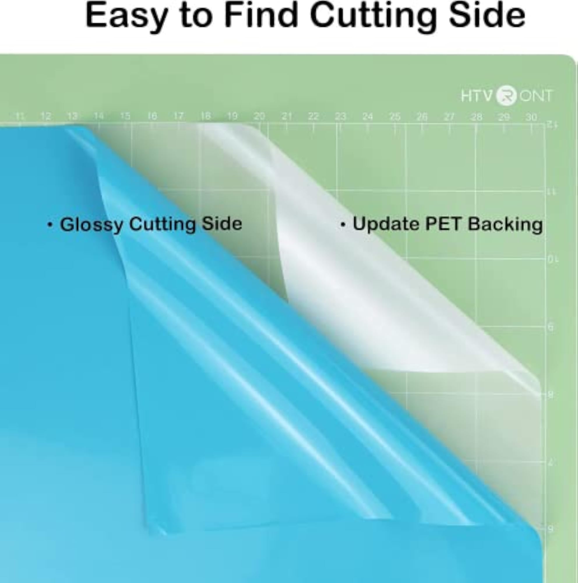 Blue Adhesive Vinyl Roll for Cricut, 12" x 14ft