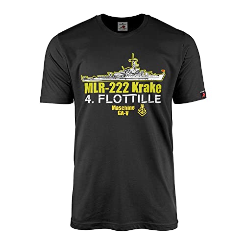 T-shirt marine allemande DDR pour vos sorties en mer MLR-222 Krake