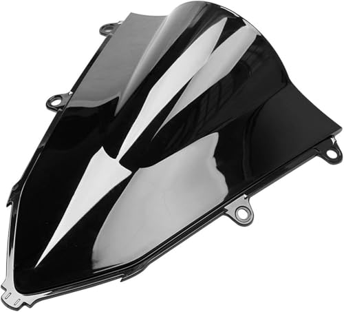 Déflecteurs de vent pare-brise moto universel double bulle ABS rigide noir CBR650R 2019