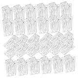 Pinces à ressort suspendues : ces pinces murales pour tapisserie ont une conception auto-adhésive ; il suffit de décoller le film protecteur et de le coller mur, facile et rapide pour vous de fixer le clip, les pinces murales