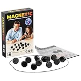 Juego de Ajedrez Magnético | Tablero portátil con 20 Piedras magnéticas Fuertes y Bolsa de Almacenamiento | Juego Educativo de Estrategia para niños y Adultos en reuniones y Viajes