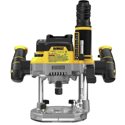 Dewalt DCW620B 20V Max Xr Brushless 2-1/4 Peak Hp Lithium-Ion Cordless Plunge Router thumb #4
