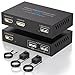 VEDINDUST HDMI KVM USB Extender 400FT 120M Ethernet USB Su Single Cat5e 6 7 Full HD 1080P60Hz Supporto Loop Out Funzione EDID Tastiera e Mous immagine