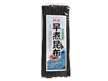Amazon.co.jp: 棹前早煮昆布 200g (北海道産コンブ使用) 一番