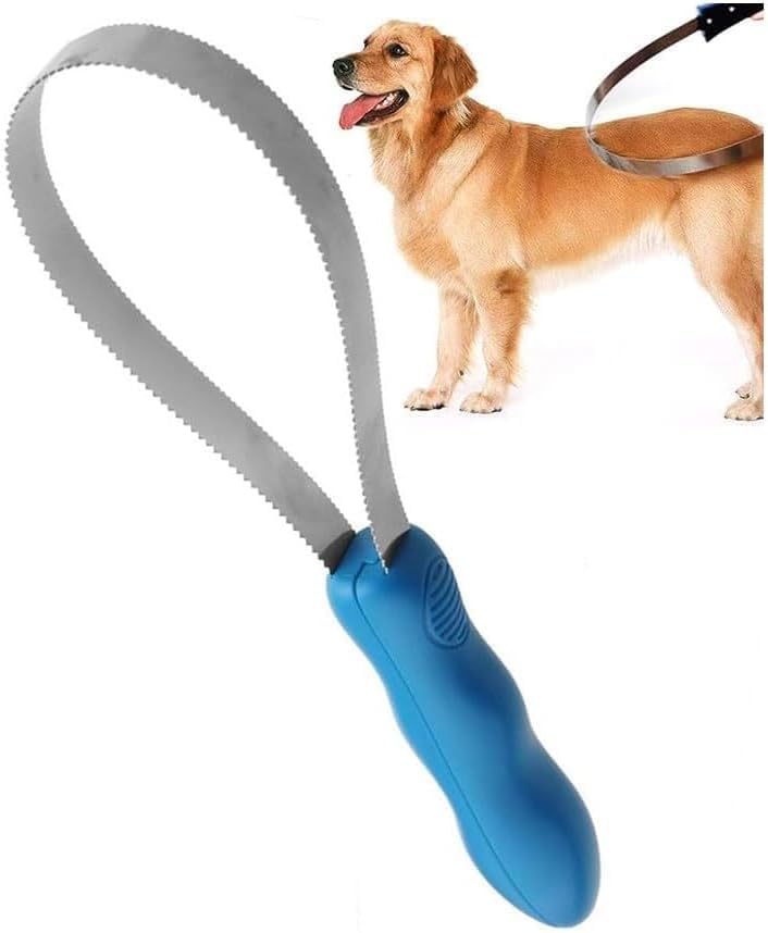 curry comb horse scraper reversible stainless steel grooming brush remove shedding hair practical pet supply for horses dogs goats donkey livestock daily grooming