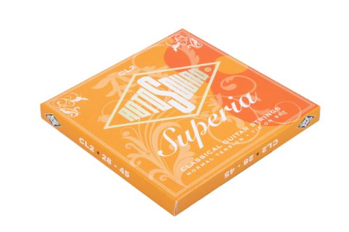Rotosound Superia Jeu de cordes pour guitare classique Nylon/argent (Import Royaume Uni) - Les Beatles, Paul McCartney, John Lennon, RIngo Starr, George Harrison Rotosound Superia Jeu de cordes pour guitare classique Nylon/argent (Import Royaume Uni) – Image 4