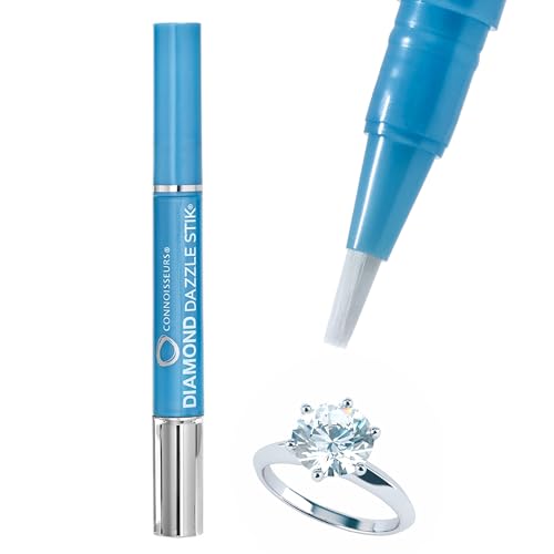 CONNOISSEURS Diamond Dazzle Stik - Portable Diamond Cleaner for Rings and Other Jewelry - Bring Out...