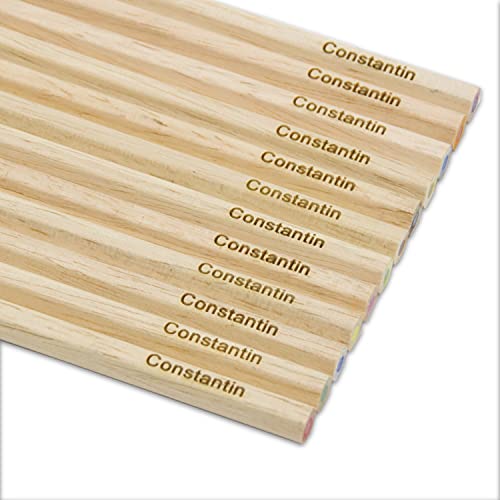 Herlitz - Matite colorate in legno con nome